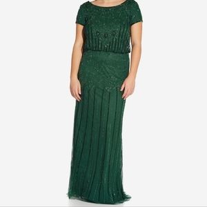 Adrianna Papell Beaded Gown
